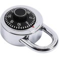 thumbnail image 3 of Rotary Padlock Number Combination Combination Lock Safe Round Dial Number Baggage Security, 3 of 5