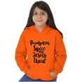 thumbnail image 4 of Fall Pumpkin Spice and Jesus Christ Kids Hoodie Sweatshirt Girls Teen Brisco Brands XS, 4 of 6