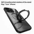thumbnail image 4 of ShellTech for iPhone 15 Pro  Magnetic Ring Stand Case [Military Drop Protection] [Compatible with MagSafe] Matte Translucent Slim iPhone 15 Pro Case 6.1",Clear, 4 of 22