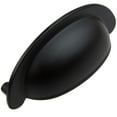 thumbnail image 1 of GlideRite Hardware 87600-MB-10 Petit Bac à Gobelets Noir Mat 2.5 Pouces Cc 10 Pack, 1 of 1