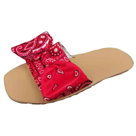 

Womens Flip Flop Bowknot Casual Shoes Beach Slippers Comfy Slip On Flats Sandals Open Toe Slide Sandals Comfortable Flats Flip-Flops Sandal Casual Platforms Wedge Sandals Heeled Sandals A7052