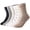 White/Black/Gray/Beige/Brown, variant on Bocaoying 6 Pairs Women's Crew Socks, Polka Dot Socks for Women, Cotton Retro Cute Casual Socks, Mid Calf Novelty Socks, Breathable Office & Daily Wear, Size 6-12, White/Black/Gray/Beige/Brown