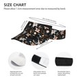 thumbnail image 3 of Sikiie Lilies Flowers Sun Visor Hat Adjustable Velcro Golf Visor Sports Sunscreen Visor Hat for Outdoor Activities, 3 of 7
