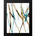 thumbnail image 2 of Vess, June Erica 19x24 Black Modern Framed Museum Art Print Titled - Runnel XVII, 2 of 5