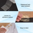 thumbnail image 3 of 1 Roll Caulking Tape, 70mm x 10m Caulk Tape Waterproof Self Adhesive Transparent Sealer Strip Trim Clear for Kitchen Bathroom Bathtub Toilet Base Windows Door Stopper, 0.5mm, 3 of 7
