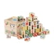 thumbnail image 2 of Juego de bloques de madera de 27 piezas para niños pequeños: bloques educativos con alfabeto, números y patrones, con caja de almacenamiento., 2 of 6