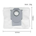thumbnail image 5 of Reemplazo de robots de barrido Bolsa antipolvo de 5 piezas para Xiaomi Roborock Q7 Max / Q7 Max+/ T8 Robot, 5 of 5