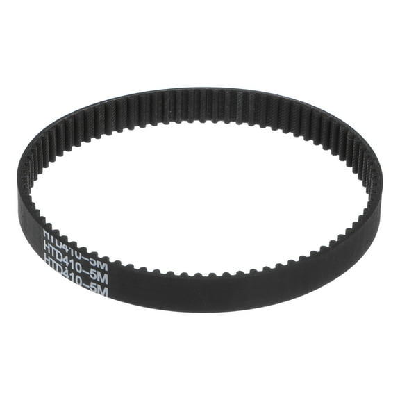 Uxcell HTD5M-410 Rubber Timing Belt 82 Teeth Closed Loop Belt 0.59" Width 16.14" Length