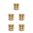 thumbnail image 3 of Wweixi 12 Pcs Boules Pailletées pour Décoration Intérieure Large Application et Facile à Orner Or 5Set, 3 of 6
