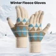 thumbnail image 2 of MesaSe Resilient Riding Gloves Touch Screen Winter Riding Gloves with Double-layer Elastic Wristband Brushed Lining for Cold Weather, 2 of 5
