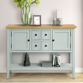 Clearance Console Table With 4 Drawers 46 X 15 X 34 Wood