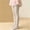 Coffee, variant on Girls Ribbed Footed Tights - Soft Stretch Opaque Knit for School & Dance, Bronze, Sizes 2-7,Size 5-6 T