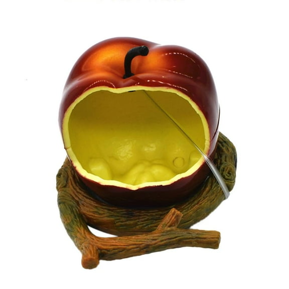 Necvior Hanging Bird Feeders for Cage for Creative Shape Plastic Food Container with Perch for Finch Cockatiel Conure Parakeet