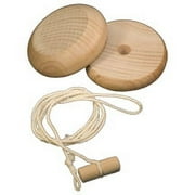 300 Pcs Yo-Yo Kits 2-1/4" wide Individually packaged kits include yo-yo halves, string and peg for a do it yourself project.