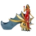 thumbnail image 3 of Decorative Wine Rack, Wine Holder Statue, Girl Figurines Multifunction Home Decoration Crafts For Kitchen Decor Sculptures Bar Counter Home Decor Accessories BS023-1 Blue,BS023-2, 3 of 8
