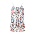 thumbnail image 4 of Camiseta informal plisada con estampado Irregular y versátil de verano para mujer Pompotops  lopia987903, 4 of 7