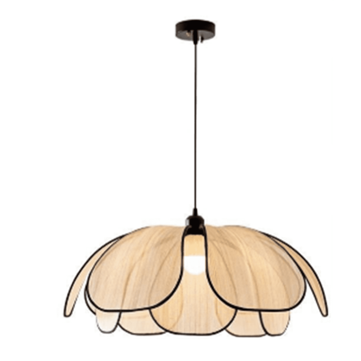 Vintage Hand-Woven Lotus Dining Room Chandelier Bedroom Living Room Lamp E27 Lamp Head 3 Color Light AC85-265v,1 * Chandelier