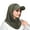 B, variant on Stretchy Sun Protective Hooded Neck Cover And Cap Combo For Men Women Wicking Design