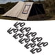 thumbnail image 1 of Tensor de Cuerda ANGGREK 10 PCS 9 en Forma de Figura 9, 1 of 8