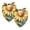 Multi-colored 5, variant on PhooArto Cute Forest Animals Dog Bandanas, 2 Pack Soft Washable Pet Scarf Triangle for Large Dogs Puppies and Cats