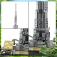 thumbnail image 5 of Burj Khalifa Tower Dubai Building Blocks Set – 555 Pieces Advanced Architecture Model Kit, Collectible Architecture Souvenir,, 5 of 5