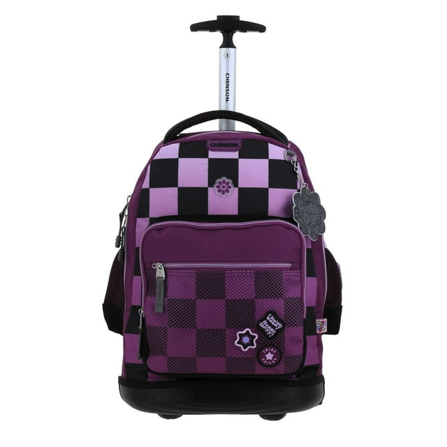 Mochila Grande de Ruedas con Luz Led Happy Girl CHESTER HG70238-3