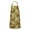 Green Highland Cow-1, variant on Green Highland Cow Flower Pattern Apron-Garden Aprons for Women with Pockets-Cotton Linen Waterproof Kitchen Cooking Gardening Aprons Adjustable for Kitchen,Cooking,BBQ and Salon 33x27 Inch