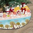 thumbnail image 3 of FMSHPON Nature LandscapeTrees Xmas Christmas Tree Skirt Stand Mat for Holiday Party Decoration Indoor Outdoor 36 inches, 3 of 3