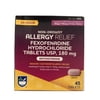 Rite Aid Allergy Relief (Compare to Allegra) 24h Antihistamine Fexofenadine Hydrochloride 180mg 45 Tablets *EN