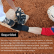 thumbnail image 2 of Guantes Deslizantes Para Manos Deportivas con fugas, Negro, 2 of 5