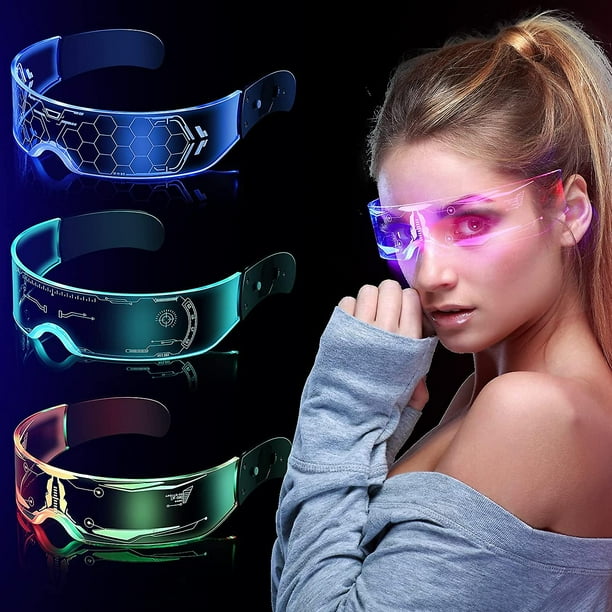 Led light goggles sale