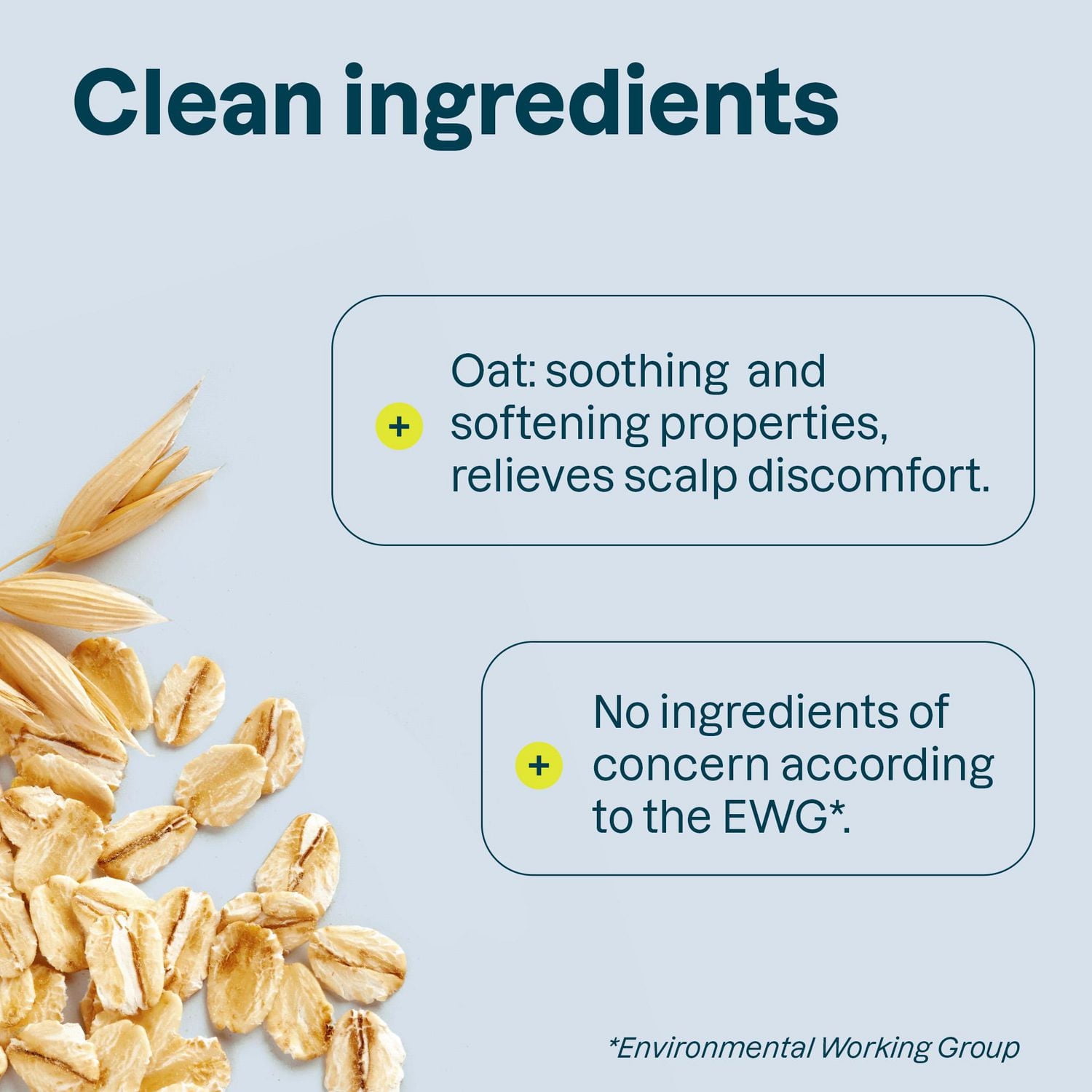 ATTITUDE oatmeal sensitive natural, Shampoing Volume, Avoine & Protéines de Soya, Sans Odeur, 946 mL