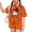 Orange(Halloween Ghost Spider Web), variant on Halloween Summer Outfits for Kids Girls Size 10-12 Cute Ghost Spider Web 2 Piece Outfits Tracksuit Athletic Short Sleeve Tee Top and Waist Shorts Clothing Sets White 3-4 Years