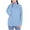 Light Blue, variant on AOOCHASLIY 2023 Womens Sweater Women's Knitting Pullover Solid Color High Collar Loose Casual and Winter Women's Sweater