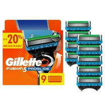 Gillette Fusion5 ProGlide Razor Blades, 5-Blade Refills for Men, 9 Count