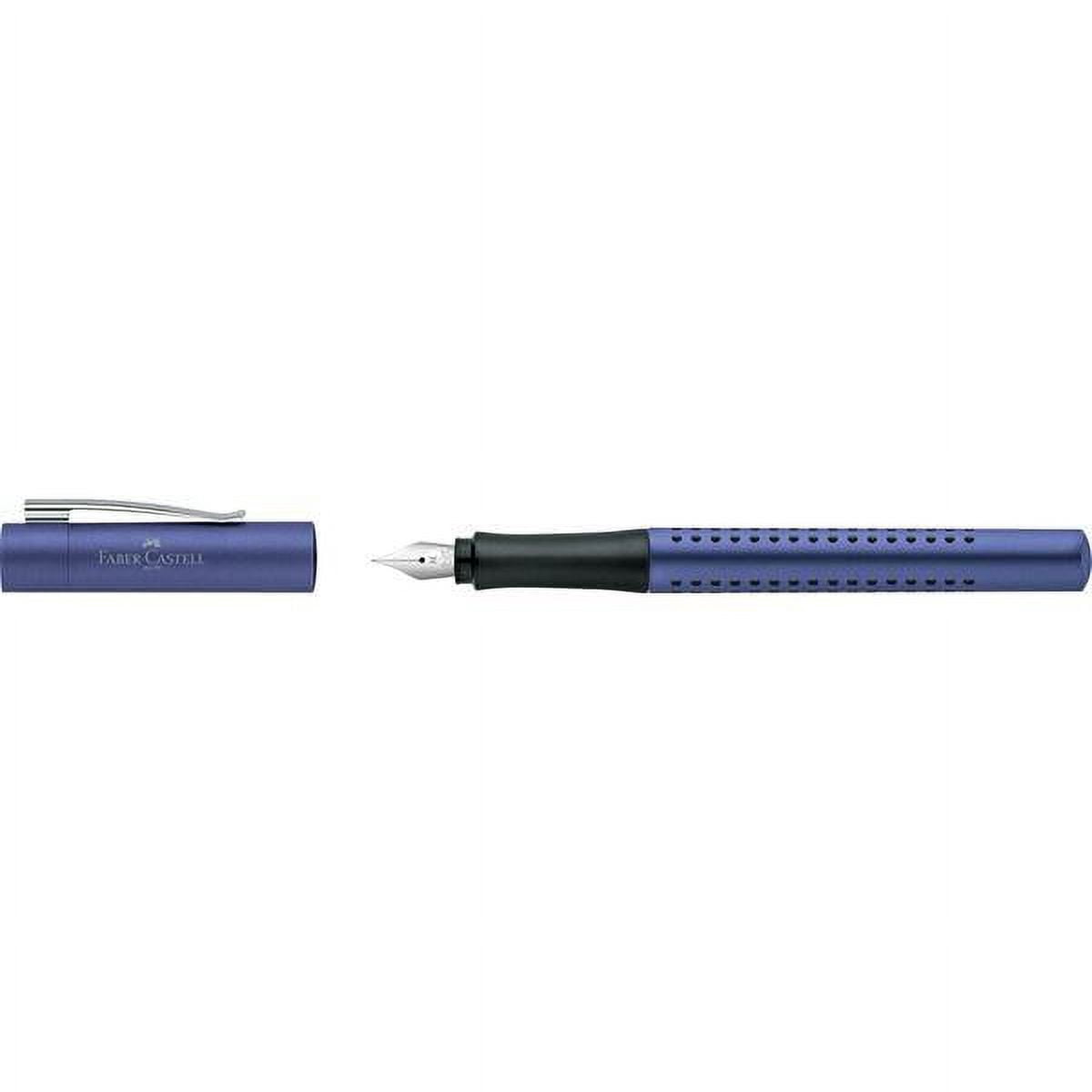 Faber-Castell Grip 2011 Blue Fountain Pen - Extra Fine