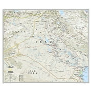National Geographic Reference Map: National Geographic Iraq Wall Map - Classic (28.25 X 24.25 In) (Other)