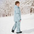 thumbnail image 4 of Jamsmile Kids Boys Girls Snowsuits Sets Winter Outdoor Warm Padded Thicken Snowboard Ski Suits, 4 of 6
