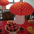 thumbnail image 4 of 4pcs Mushroom Shape Lantern Decorative Hanging Lantern Party Layout Lanterns, 4 of 9