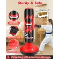 thumbnail image 3 of Saco de boxeo Fitense Kids inflable de 160 cm con bomba y guantes, 3 of 8