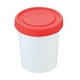 thumbnail image 5 of Vaso de pinta para helado, recipiente para postres, helado casero, yogur rojo, 5 of 9