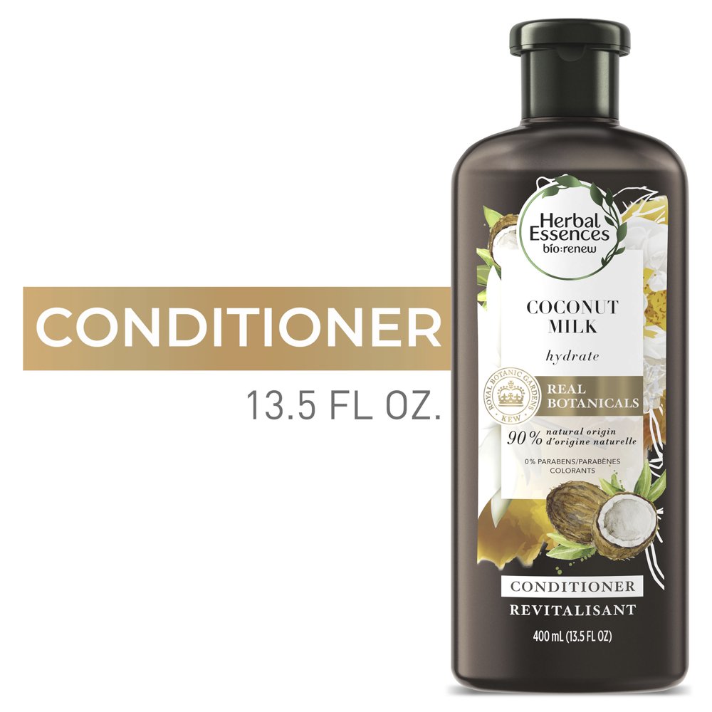 Herbal Essences BioRenew Hydrating Conditioner, Coconut Milk, 13.5 oz