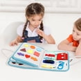thumbnail image 4 of WIFKLSIIPG Educational Busy Board for Toddler Early Learning Develops Fine Motor Skills Play & Sensory Exploration, 4 of 5
