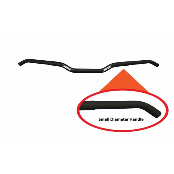 RSI Slim Jim 7/8in Handlebar, Anodized Black