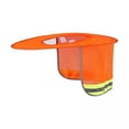 thumbnail image 1 of 4 Protectores Solares De Ala Completa Para Sitios De Construcción, Casco Portátil, Parasol Naranja, 1 of 8
