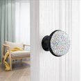 thumbnail image 4 of CRAFTHROU Rhinestone Drawer Knob Mushroom Door Knob Black Door Knobs For Decoration 1Pack, 4 of 5