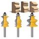 thumbnail image 1 of 3 Pack 8mm Architectural Molding Router Bit - Woodworking Router Bit, 1 of 5