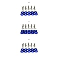thumbnail image 3 of Tornillos cóncavos M6 Riwesomey para motor de parachoques de coche 10 Uds. Type1 NO1, 3 of 6