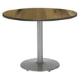 thumbnail image 6 of KFI Studios Urban Loft 2.5' Round Dining Table, Natural, Silver Base, 6 of 6