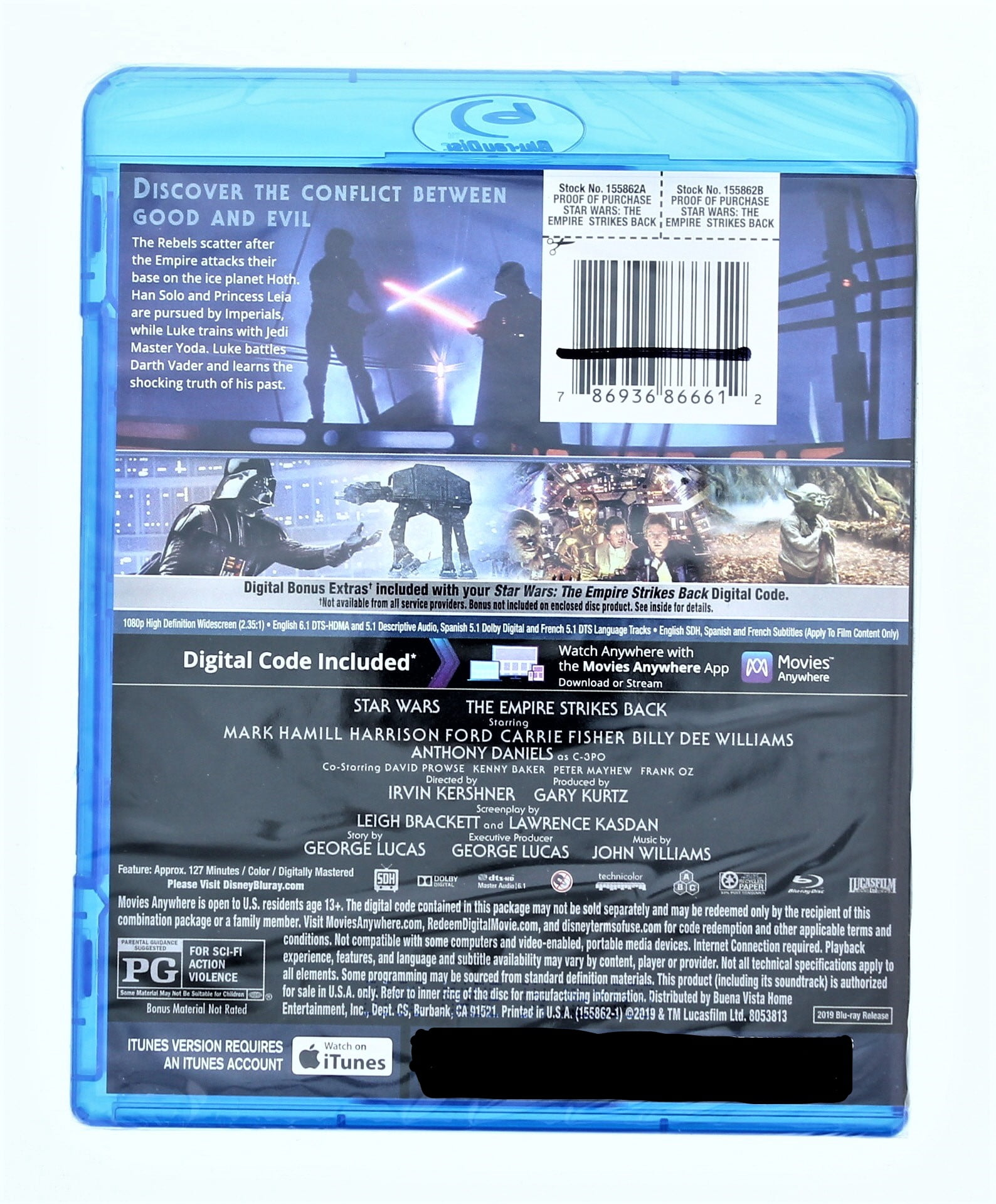 Star Wars: Episode IX: The Rise of Skywalker (Blu-ray, 2019) for sale  online